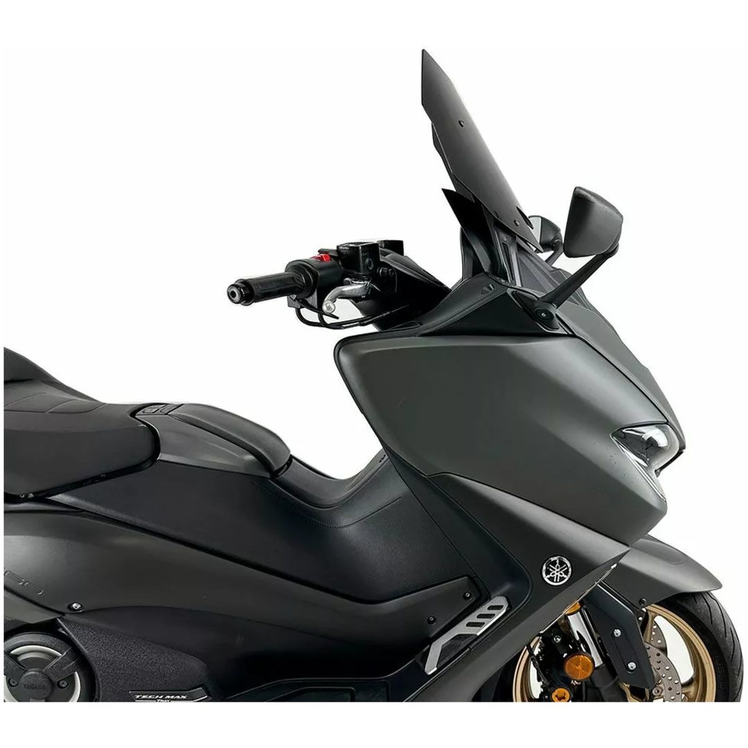 Vindruta Scooter Svart Glans WRS – bild 5