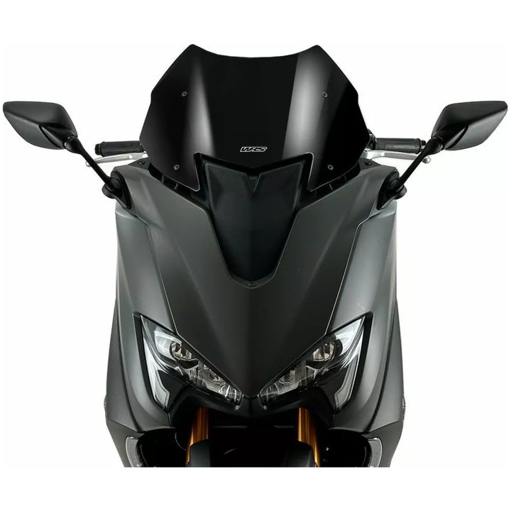 Vindruta Scooter Svart Glans WRS – bild 6