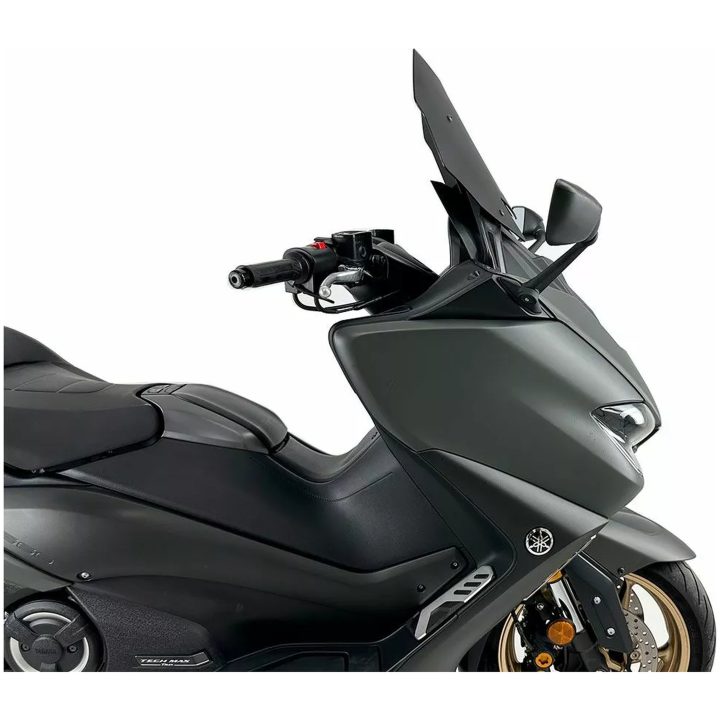 Vindruta Scooter Svart Matt WRS – bild 2