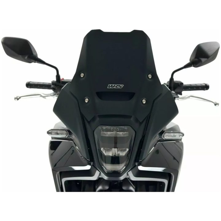Vindruta Scooter Svart Matt WRS – bild 5
