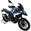Vindruta Scooter Svart Matt WRS Vindruta – miniatyr 4