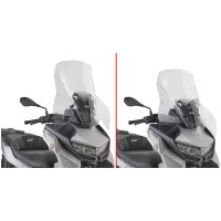 Vindruta Screen Transparent Givi