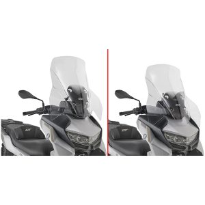 Vindruta Screen Transparent Givi
