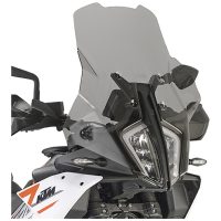 Vindruta Smoke Spoiler Röktonad Givi