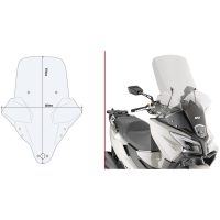 Vindruta Spec. Givi