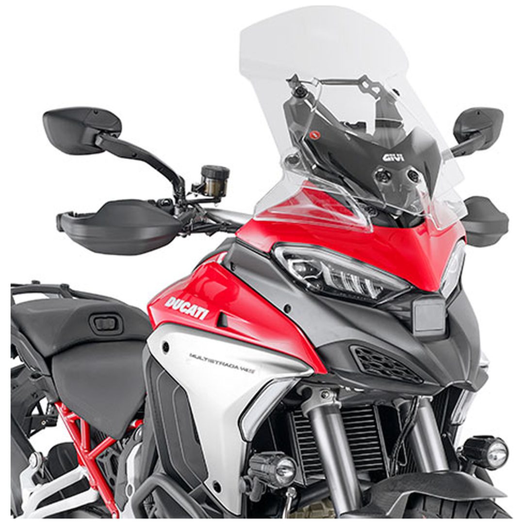 Vindruta Spoiler D. Transparent Givi V4 '21