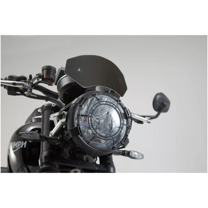 Vindruta Svart Aluminium SW-MOTECH Vindruta – bild 2