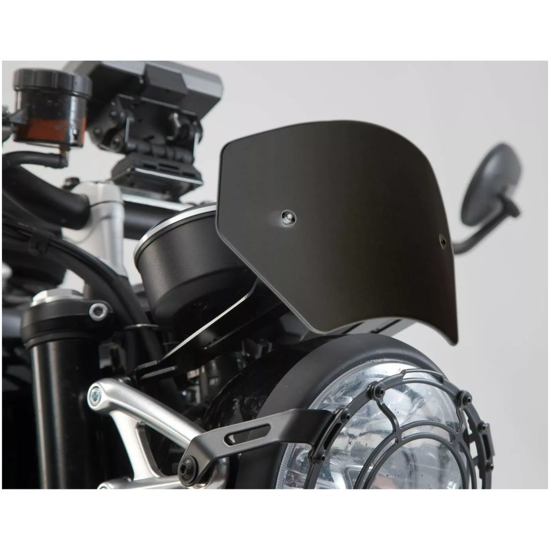 Vindruta Svart Aluminium SW-MOTECH Vindruta – bild 3