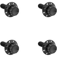 Vindrutebultar 12-Point Svart Titan ARLEN NESS