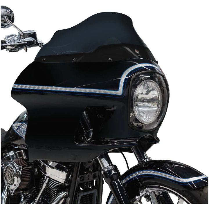 Vindrutesats Fxrp-style Svart/vit Pulverlackerad/grundad KLOCK WERKS – bild 4