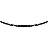 Vindruteslist Rostfritt Stål Silver MEMPHIS SHADES HD
