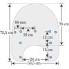 Vindrutor Ersättning till Harley-Davidson 53,5 CM (21") MEMPHIS SHADES Clear – miniatyr 6