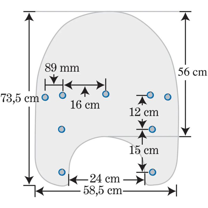 Vindrutor Ersättning till Harley-Davidson 53,5 CM (21") MEMPHIS SHADES Clear – bild 6
