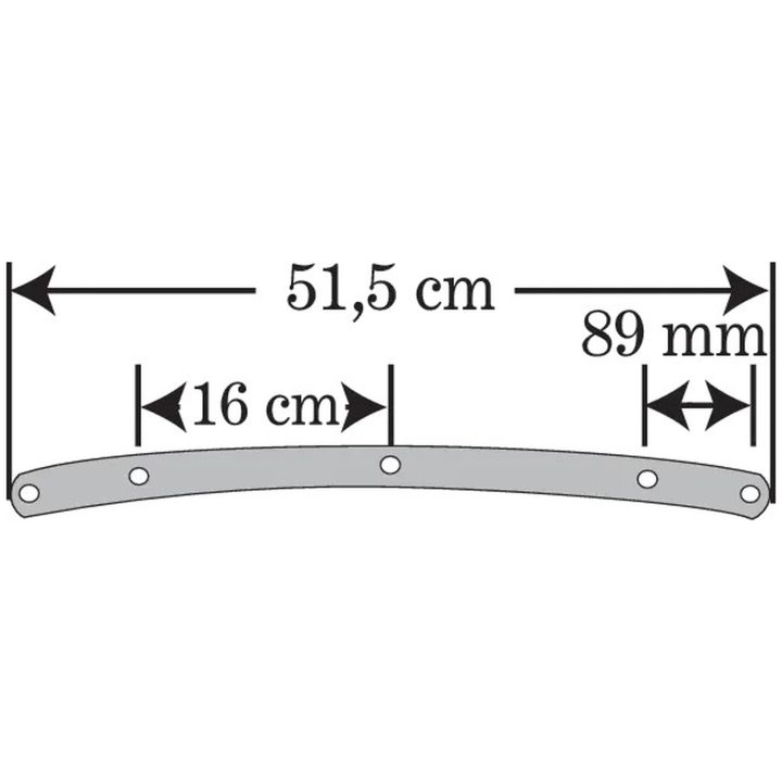 Vindrutor Ersättning till Harley-Davidson 53,5 CM (21") MEMPHIS SHADES Clear – bild 7