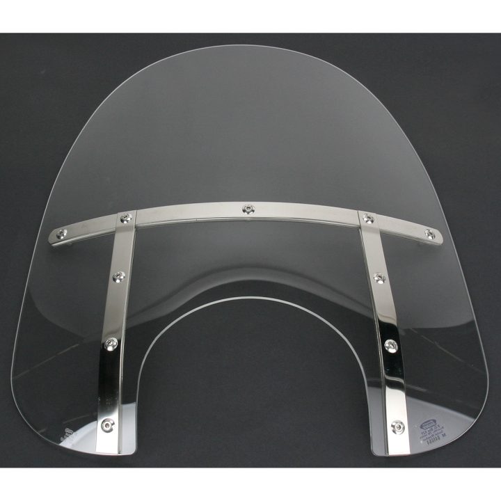 Vindrutor Fats För Road King 43 cm / 17" hög MEMPHIS SHADES Clear – bild 3