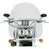Vindrutor Memphis Fats 43 cm / 17" hög till Harley Davidson FXDF 08-17 MEMPHIS SHADES Clear – miniatyr 2