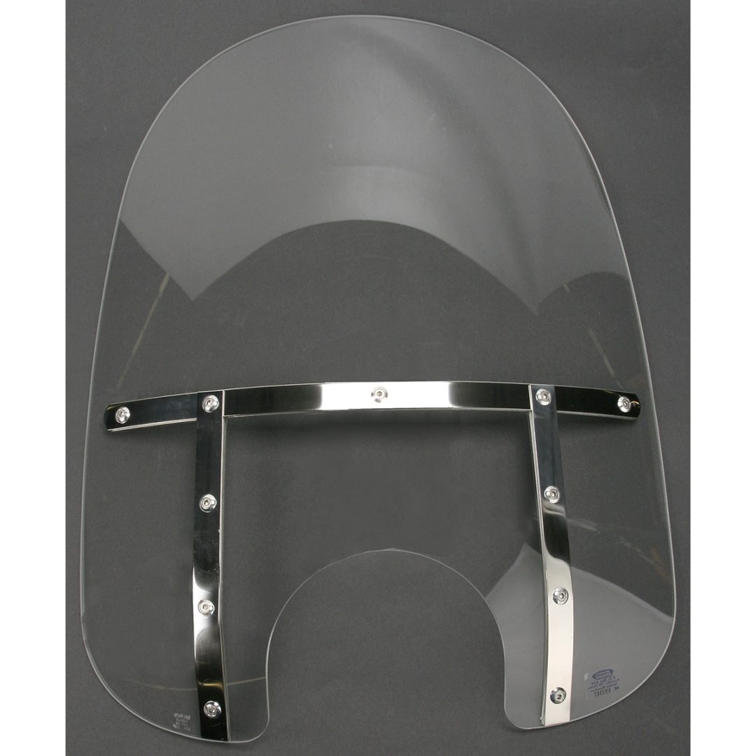 Vindrutor Memphis Fats 53,5 cm / 21" hög MEMPHIS SHADES Clear – bild 4