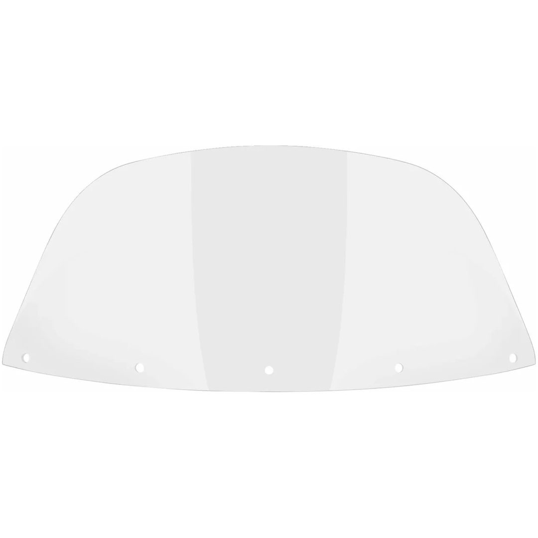 Vindrutor till Harley-Davidson BAGGERS 23 CM (9") MEMPHIS SHADES Clear – bild 2