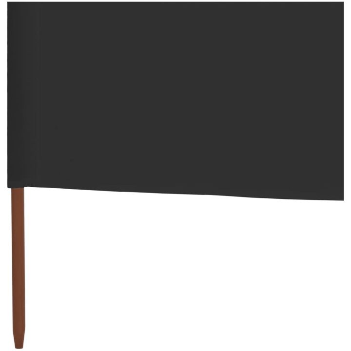 Vindskydd 3 paneler tyg antracit vidaXL 400 x 120 cm – bild 5