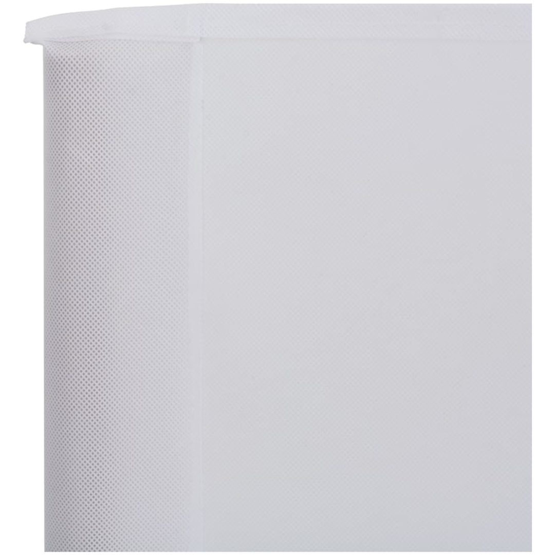Vindskydd 3 paneler tyg sandvit vidaXL 400 x 80 cm – bild 4