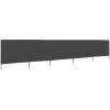 Vindskydd 5 paneler tyg antracit vidaXL 600 x 120 cm – miniatyr 2