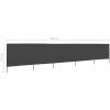 Vindskydd 5 paneler tyg antracit vidaXL 600 x 120 cm – miniatyr 6