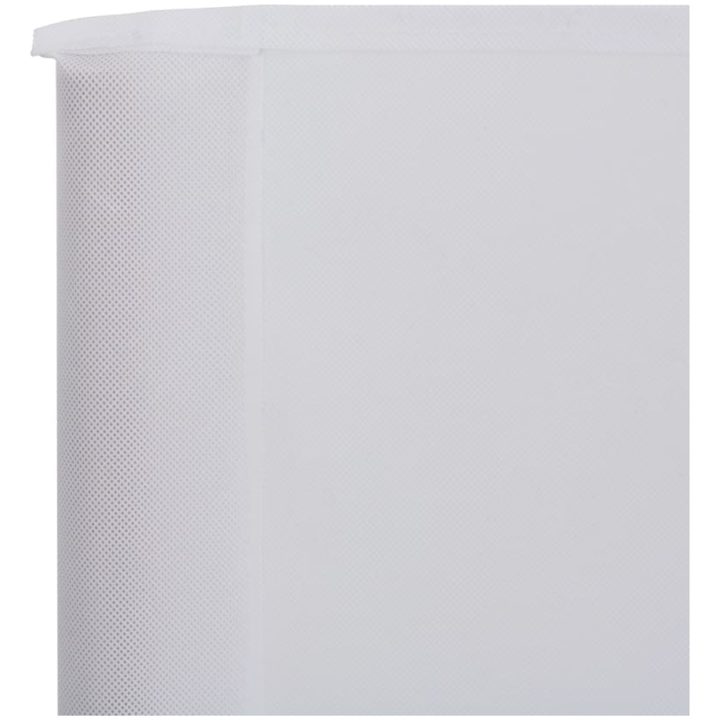 Vindskydd 5 paneler tyg sandvit vidaXL 600 x 120 cm – bild 4