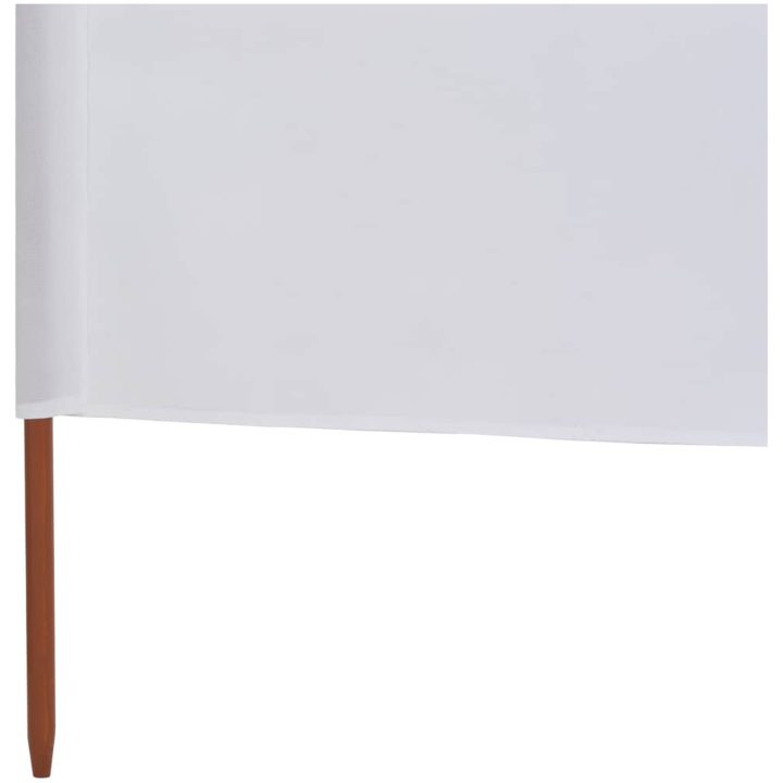 Vindskydd 5 paneler tyg sandvit vidaXL 600 x 120 cm – bild 5