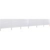 Vindskydd 6 paneler tyg sandvit vidaXL 800 x 160 cm – miniatyr 2