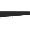 Vindskydd 6 paneler tyg svart vidaXL 800 x 120 cm – miniatyr 2
