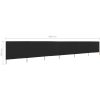 Vindskydd 6 paneler tyg svart vidaXL 800 x 120 cm – miniatyr 6