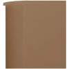 Vindskydd 6 paneler tyg taupe vidaXL 800 x 120 cm – miniatyr 4