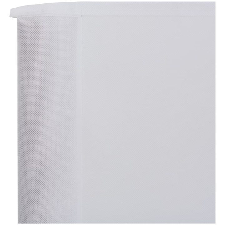 Vindskydd 6 paneler tyg vit vidaXL 800 x 80 cm – bild 4