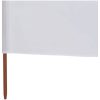 Vindskydd 9 paneler tyg sandvit vidaXL 1200 x 120 cm – miniatyr 5