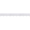 Vindskydd 9 paneler tyg sandvit vidaXL 1200 x 120 cm – miniatyr 1