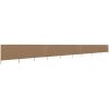 Vindskydd 9 paneler tyg taupe vidaXL 1200 x 120 cm – miniatyr 2
