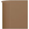 Vindskydd 9 paneler tyg taupe vidaXL 1200 x 120 cm – miniatyr 4