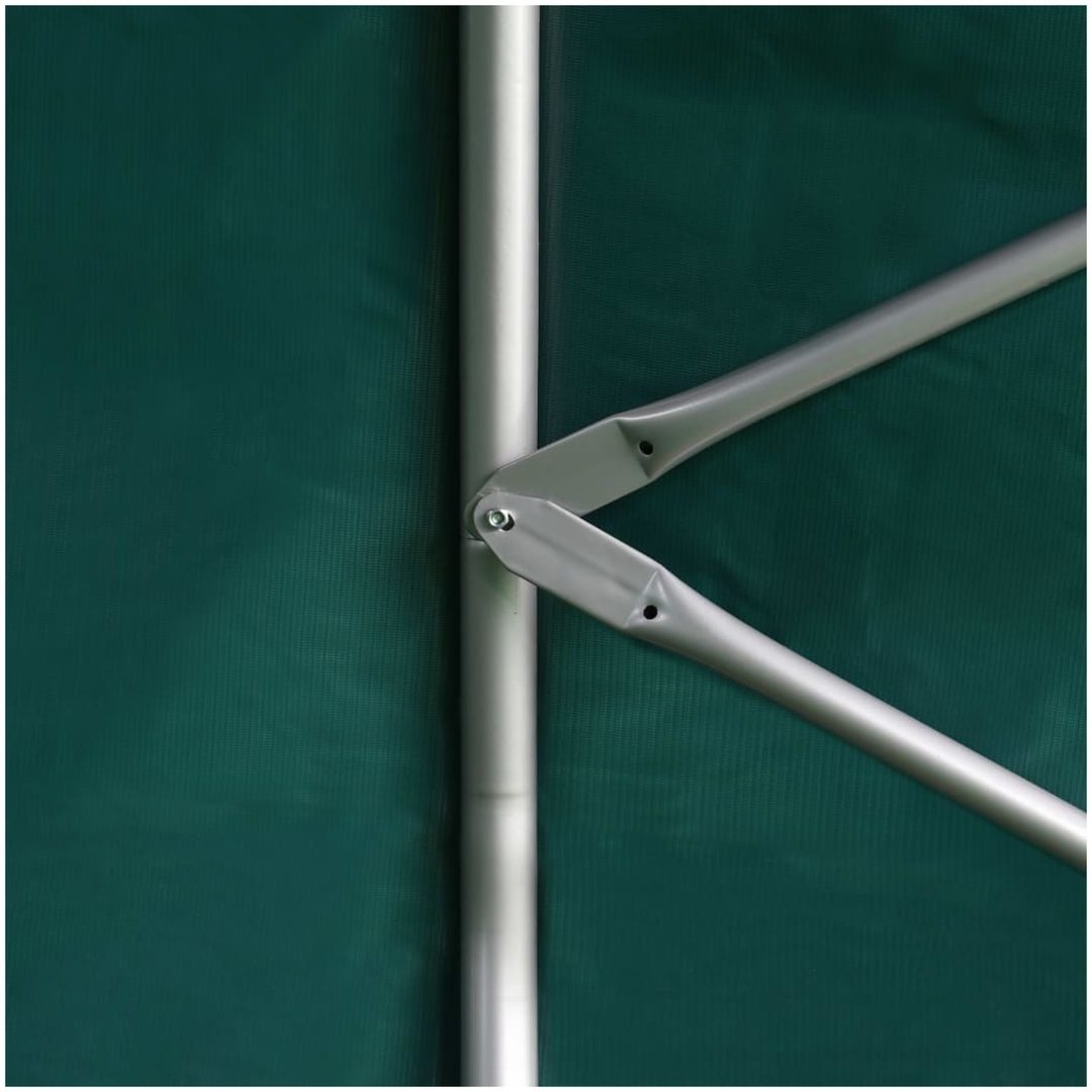 Vindskydd för boskap PVC 3,7x3,7 m grön vidaXL – bild 5