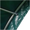 Vindskydd för boskap PVC 3,7x3,7 m grön vidaXL – miniatyr 6