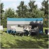 Vindskydd för camping blå vattentät vidaXL 340 x 130 cm – miniatyr 3