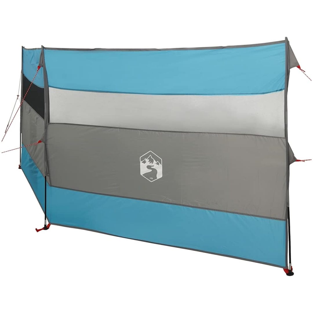 Vindskydd för camping blå vattentät vidaXL 340 x 130 cm – bild 5