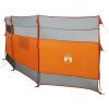 Vindskydd för camping grått och orange vattentätt vidaXL 510 x 153 cm – miniatyr 5