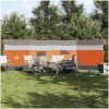 Vindskydd för camping grått och orange vattentätt vidaXL 510 x 153 cm – miniatyr 1