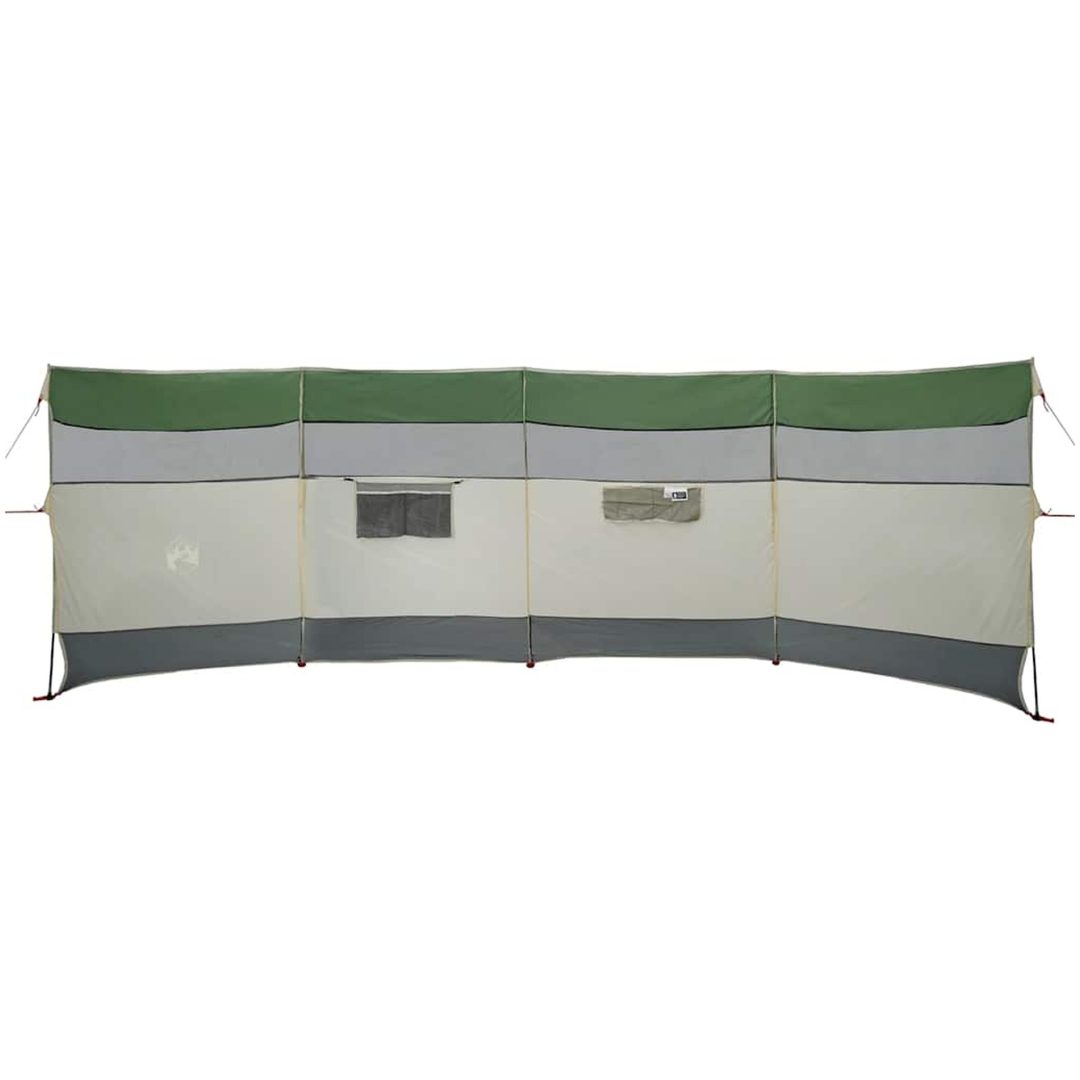 Vindskydd för camping grön vattentät vidaXL 510 x 153 cm – bild 6