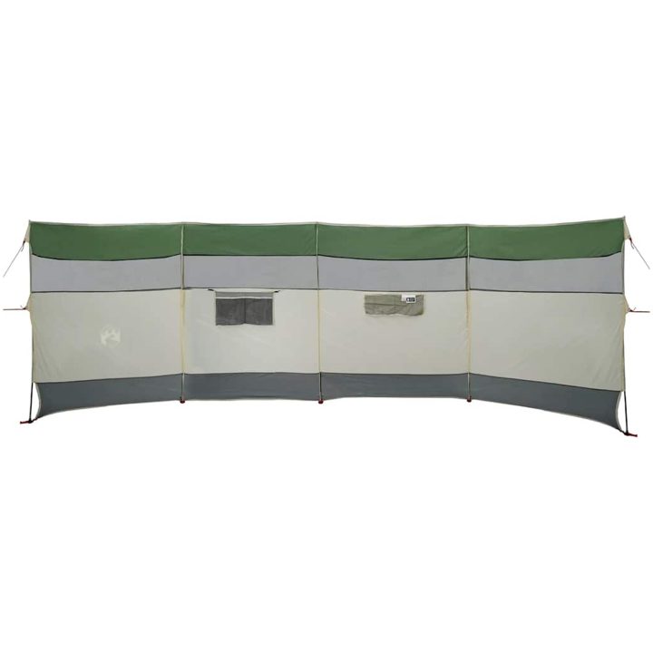 Vindskydd för camping grön vattentät vidaXL 510 x 153 cm – bild 6