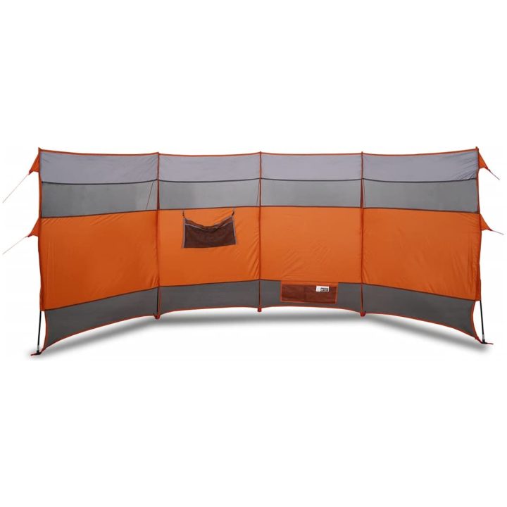 Vindskydd orange 366x152x152 cm vattentät vidaXL 366 x 152 cm – bild 2