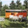Vindskydd orange 366x152x152 cm vattentät vidaXL 366 x 152 cm – miniatyr 3