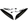 Vindskyddsbelysning Genesis® 4 Dynamisk Led Rök/Svart CUSTOM DYNAMICS Vindrutelist – miniatyr 1