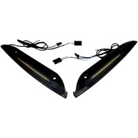 Vindskyddsbelysning Genesis® 4 Dynamisk Led Rök/Svart CUSTOM DYNAMICS