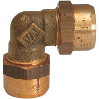 Vinkelkoppling för polyetenslang, ⌀16 mm MALMBERGS